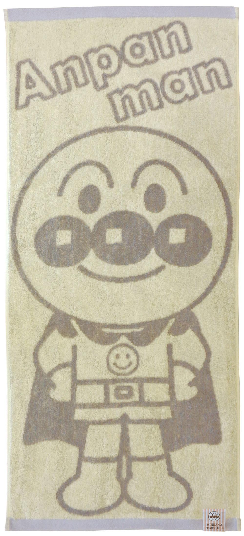 アンパンマンジャガードタオルBIG　フェイスタオル