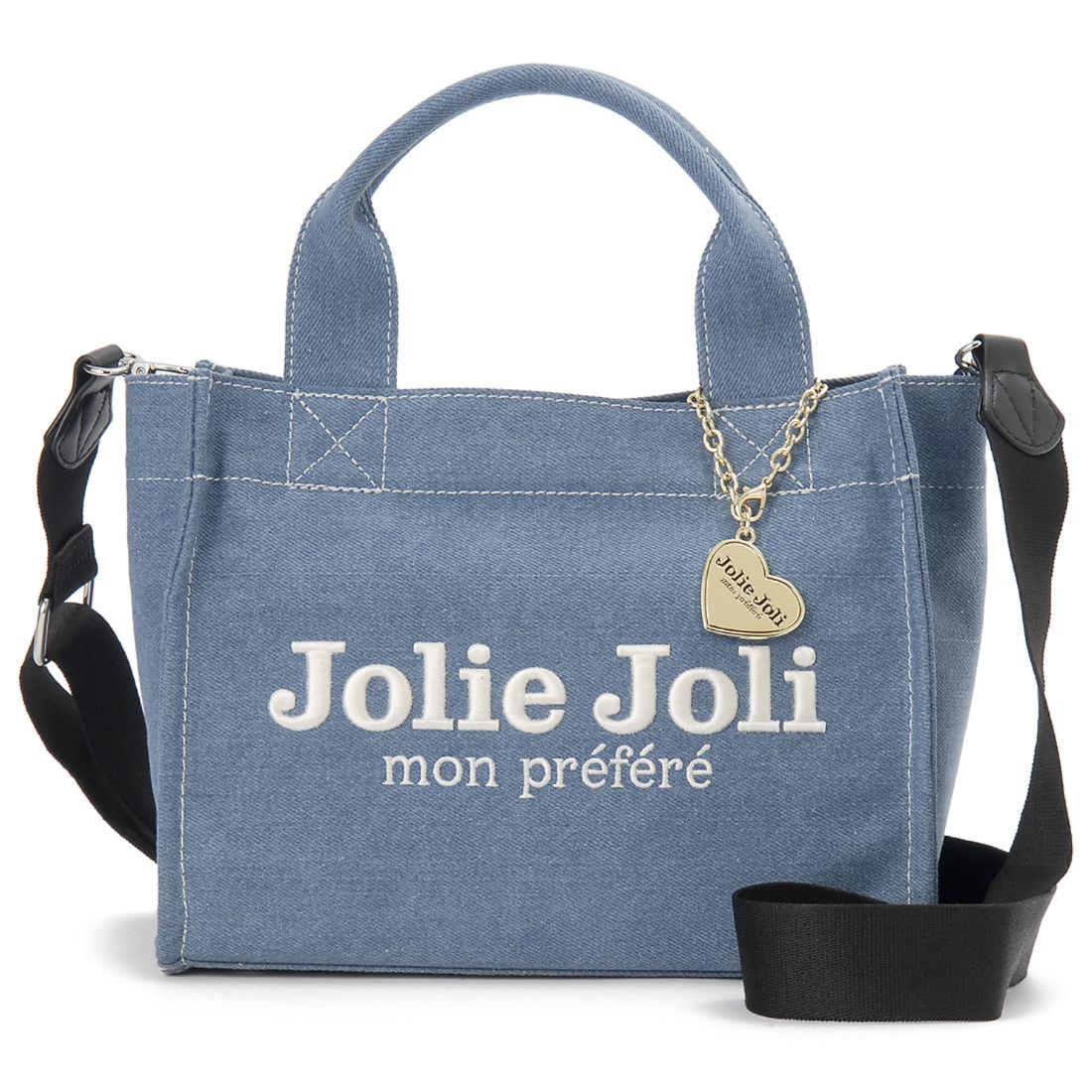 Jolie Joli ジョリージョリ ジーンズトートバッグ ハンドバッグ 2025153