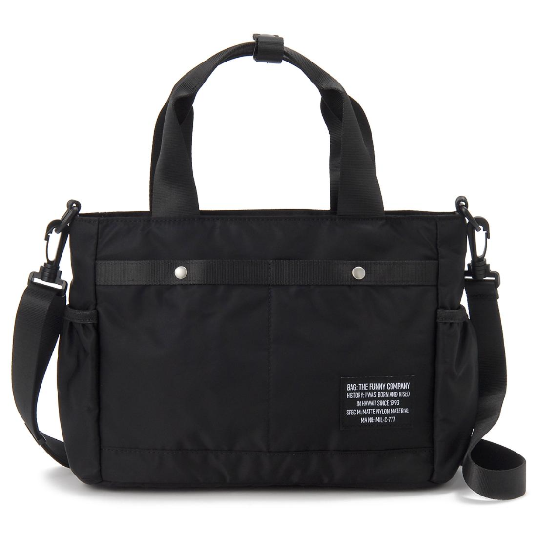 ザ・ファニーカンパニー THE FUNNY COMPANY マットナイロン トートバッグ