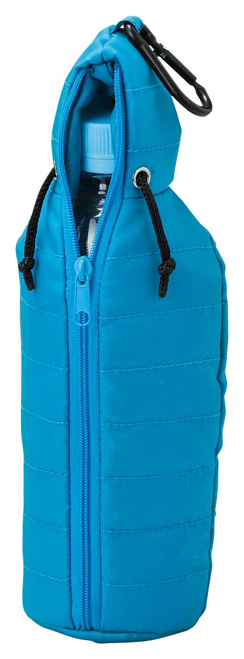 ペットボトルホルダー（寝袋）ブルー　オレンジ