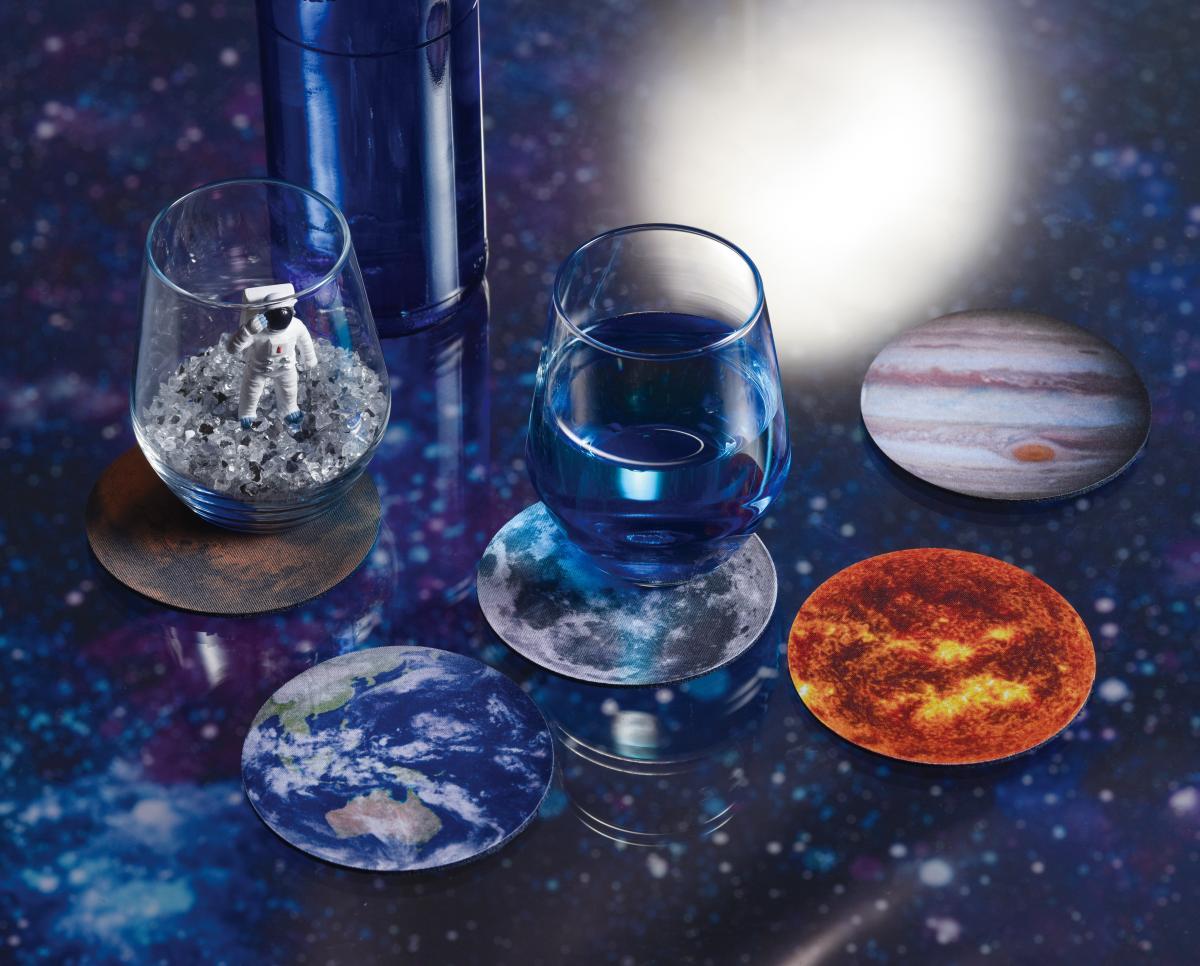 コースターセット（惑星）　宇宙