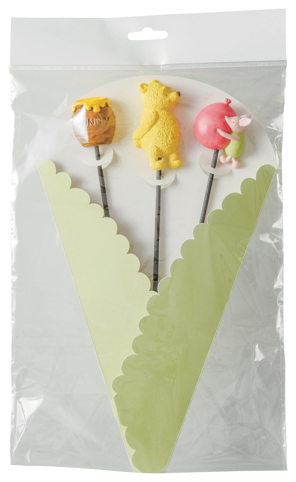 ディズニー　ピック3本セットClassic Pooh　クラシックプー