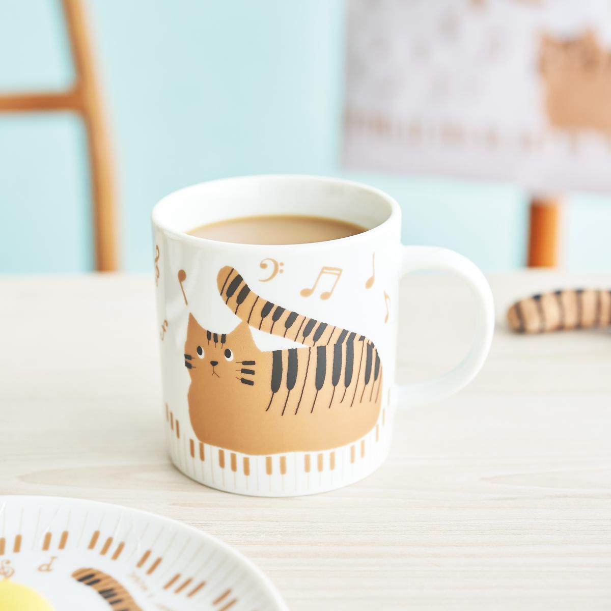 マグ（TABBY'S MUSIC） 猫 トラネコ 鍵盤 ピアノ