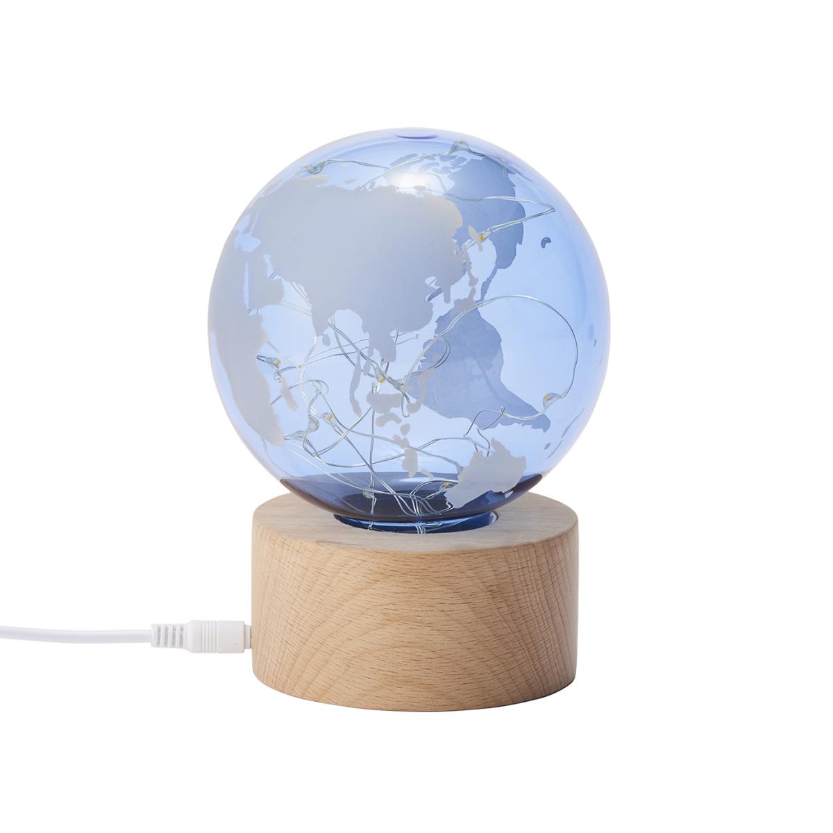 インテリアアイテムFun Science地球儀 LEDライト