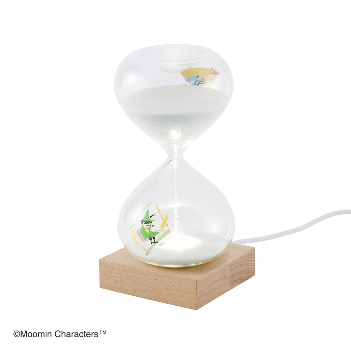 ムーミン砂時計15分計　LEDライト付