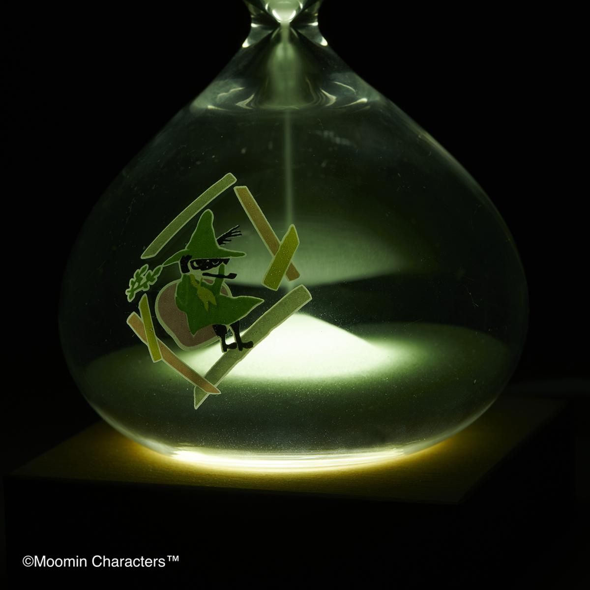 ムーミン砂時計15分計　LEDライト付