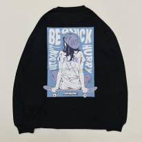 「休日少女」プリントロンTee