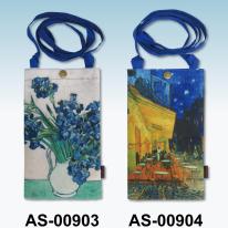 名画スマホショルダーバッグ