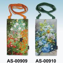 名画スマホショルダーバッグ