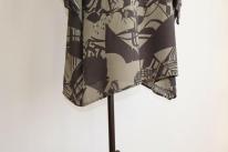 アートプリント切替チュニック