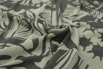 アートプリントドルマン開きチュニック