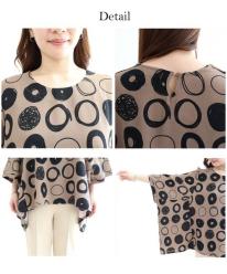 アートリングﾌﾟﾘﾝﾄチュニック