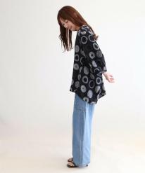 アートリングﾌﾟﾘﾝﾄチュニック