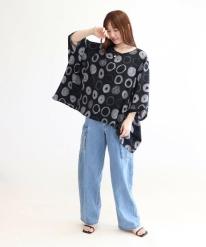 アートリングﾌﾟﾘﾝﾄチュニック