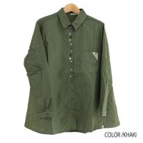 カラフルボタンブラウス