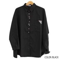 カラフルボタンブラウス