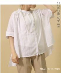 ばン度カラーブラウス