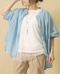 ばン度カラーブラウス