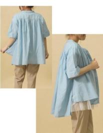 ばン度カラーブラウス