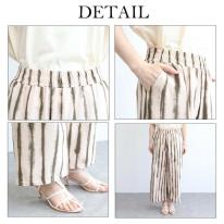 プリンワイドイージーパンツ ５柄込み