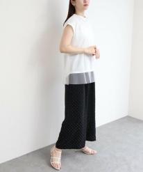 ラインストーン付きイージーパンツ　３色込み