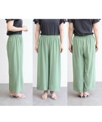 ラインストーン付きイージーパンツ　３色込み