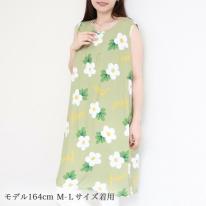 花柄」ノースリーブワンピース 5柄セット