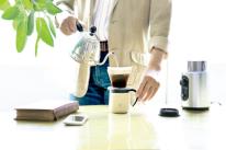  CC-19 cococafe -ココカフェ-蓋付き真空二重マグカップ 300ml ネイビー