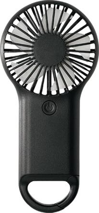  HAN-01B ミニハンディファン （電池式） ブラック