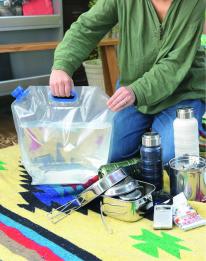  HJT-05 非常事隊（ひじょうじたい）折りたたみ水タンク 10L 