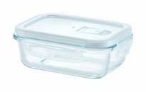  HO-06 Home Meal -ホームミール-耐熱ガラス保存容器 蒸気弁付き長方形 370ml