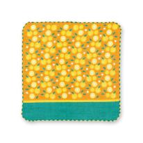 町娘のハンカチーフ　和柄　柚子