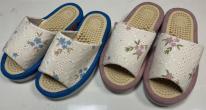 健康スリッパ　婦人花柄