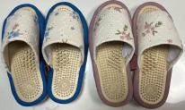 健康スリッパ　婦人花柄