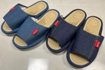 健康スリッパ　紳士デニム