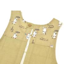 ネコまるけ　釦リボンあきエプロン（ねこ　ネコ　猫）