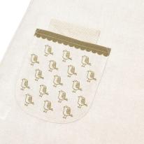 マチルダさん　脇釦あきエプロン（ねこ　ネコ　猫）