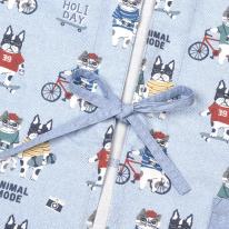 アニマルモード　後釦リボンあきエプロン（ねこ　ネコ　猫）