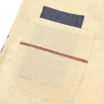 アニマルモード　後釦リボンあきエプロン（ねこ　ネコ　猫）