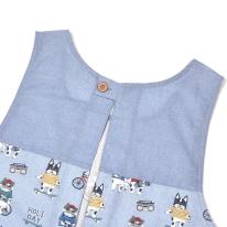 アニマルモード　後釦リボンあきエプロン（ねこ　ネコ　猫）