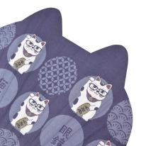 くすぐるうちわスリムタイプ　猫招き（ねこ　ネコ　猫）