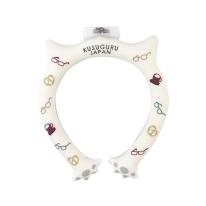 冷感クールリング　ネコまるけ柄（ねこ　ネコ　猫）