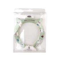 冷感クールリング　ネコまるけ柄（ねこ　ネコ　猫）