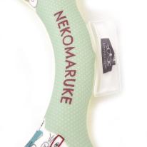 冷感クールリング　ネコまるけ柄（ねこ　ネコ　猫）