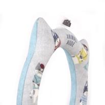 冷感クールリング　アニマルモード柄（ねこ　ネコ　猫）