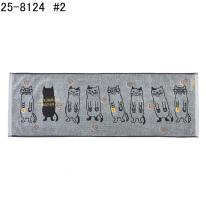 ふわふわタオルマフラー　ネコまるけ柄（ねこ　ネコ　猫）