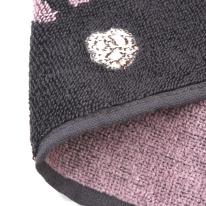 ふわふわタオルマフラー　ネコまるけ柄（ねこ　ネコ　猫）