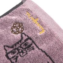 ふわふわタオルマフラー　ネコまるけ柄（ねこ　ネコ　猫）