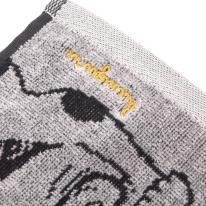 ふわふわタオルマフラー　猫招き柄（ねこ　ネコ　猫）