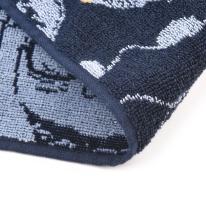 ふわふわタオルマフラー　猫招き柄（ねこ　ネコ　猫）